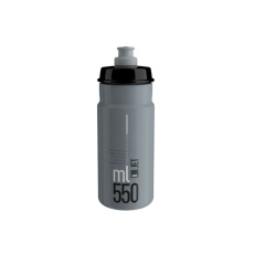 ELITE láhev JET šedá/černé logo 550ml