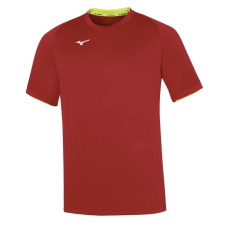 Mizuno Men Core SS Tee(M) / Red/Black / 4XL