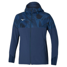 Mizuno Paris Athlete Hooded Jacket / Pageant Blue