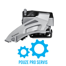 SHIMANO přesmykač ALTUS FD-M2020 pro 2x9 obj. 34,9 Top-swing dual pull pro 36z 14z kapac nebal