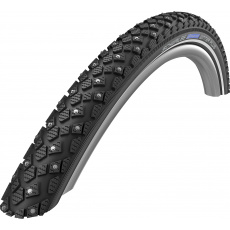 SCHWALBE plášť MARATHON WINTER PLUS, 35-622, 28 x 1.35, SmartGuard, 240 Spikes Winter, 920 g, černá-