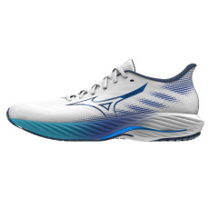 Mizuno WAVE RIDER 28 / White/Estate Blue/Mugen Blue