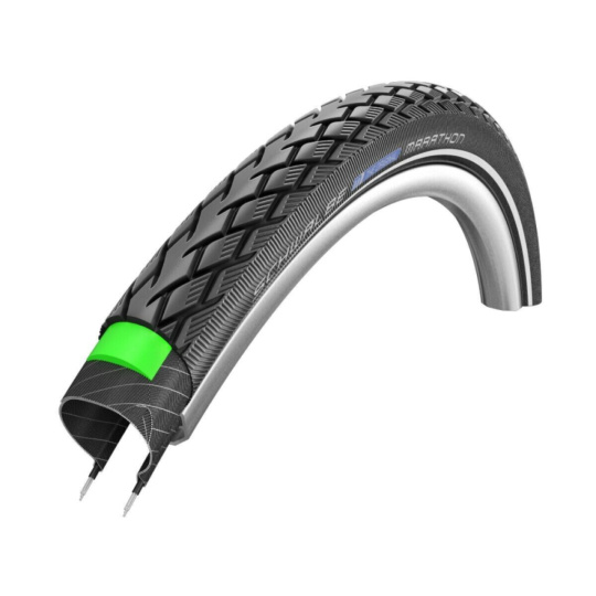 SCHWALBE Marathon plášť 28" HS420 Performance Line GreenGuard 28x1.75, černá-reflex, drát - OEM