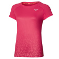 Mizuno Aero SS Tee  / Rose Red